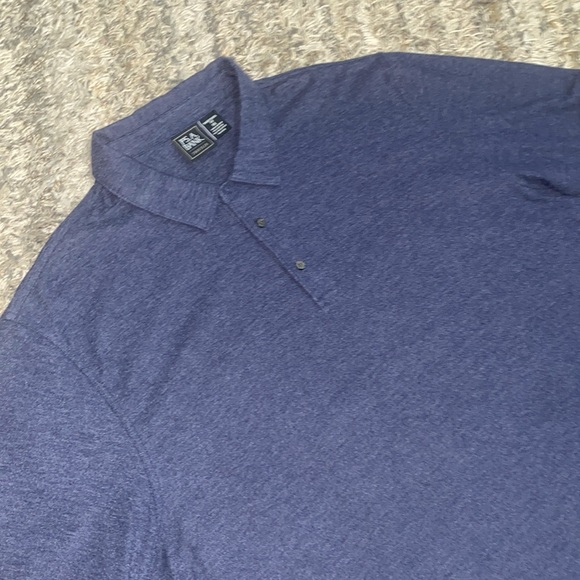 Jos. A. Bank Men's Blue traditional fit traveler Polo Shirt sz XXL - Picture 2 of 7